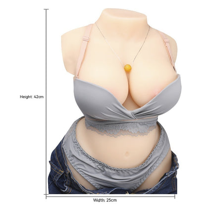 Silicone Design Female Chest & Body Solid Doll