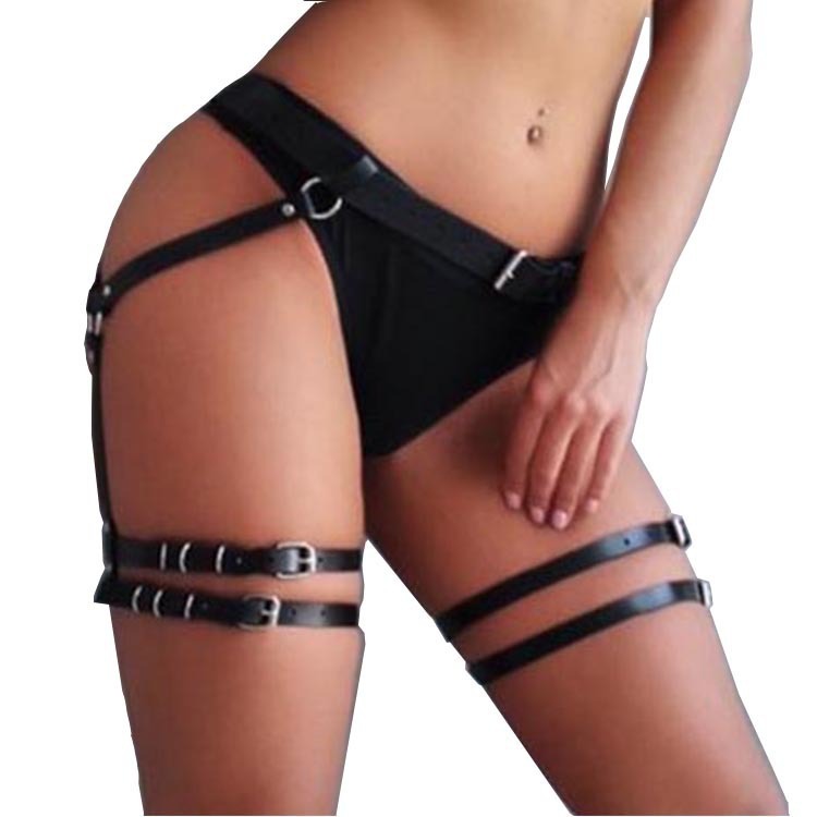 Adjustable Restraint Leather Belt