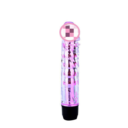 Long Smooth Transparent Vibrating Massager