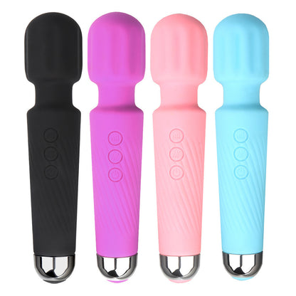 Twill Shaped Silicone Vibrator