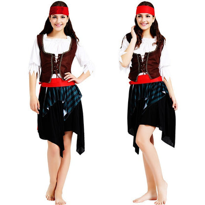 Pirate Props Bandana Men And Women Dress Up Costumes