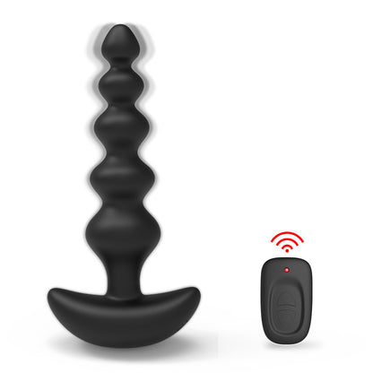 Remote Control Rechargeable Beaded Prostate Massager Toys