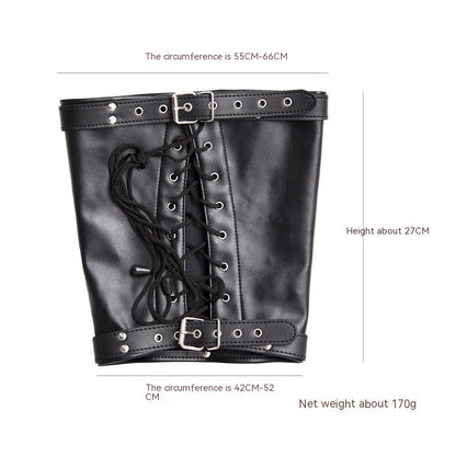 Fashion Leather Binding Footcuff