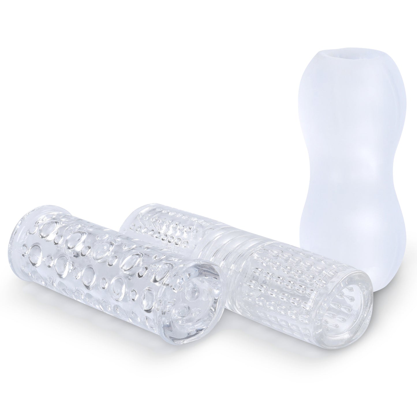 Crystal Transparent Airplane Bottle Men's Trainer