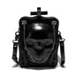 Gothic Dark Skull Crossbody Mini Square Chain Messenger Bag