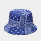 Bandana Print Bucket Hats Multiple Colors