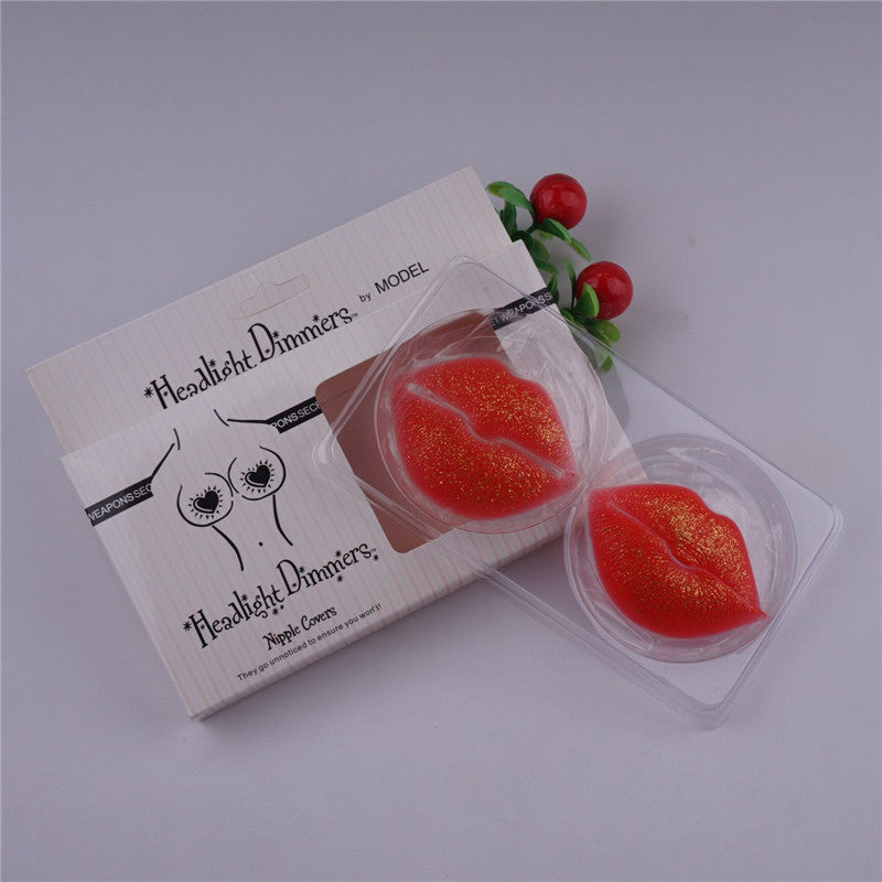 Silicone Lip Nipple Stickers