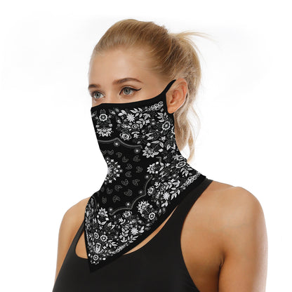 Decorative Printed Unisex Bandana Masks