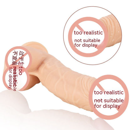 Realistic Flexible Flesh Color Manual Silicone Toy