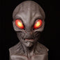 Realistic 3D Alien Headgear Detailed Mask