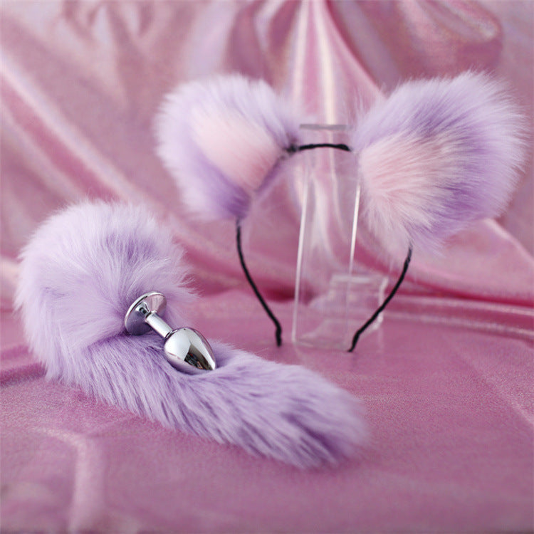 Double Erotic Butt Plug Plush & Hair Clip