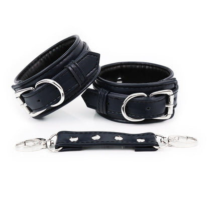 Leather Handcuffs Ankle Cuffs And Boutique Chain Huge Variety