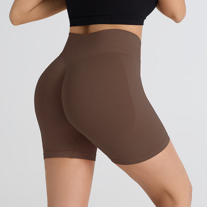 Fitness Breathable Hip Yoga Shorts