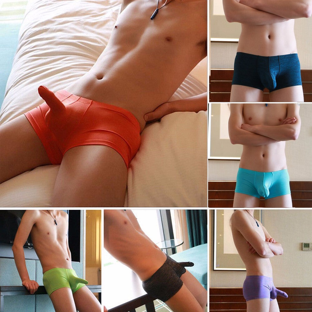 Men's Bullet Flat Underwear Multiple Colors