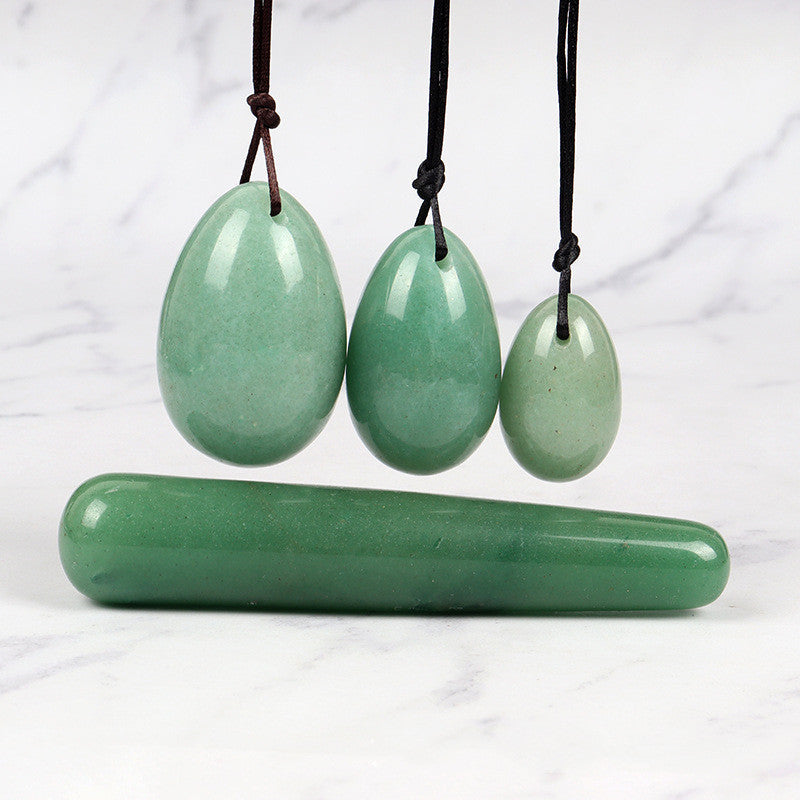 Jade Egg Care Massage Stick Set