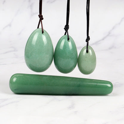 Ensemble de bâtons de massage aux œufs de jade, grande variété