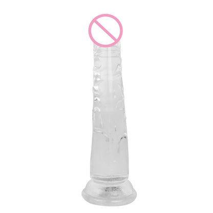 Jelly Transparent Fun Penis Dildo