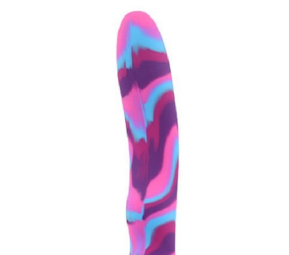 Unisex Whale Camouflage Vibrator USB Charging Silicone Rod