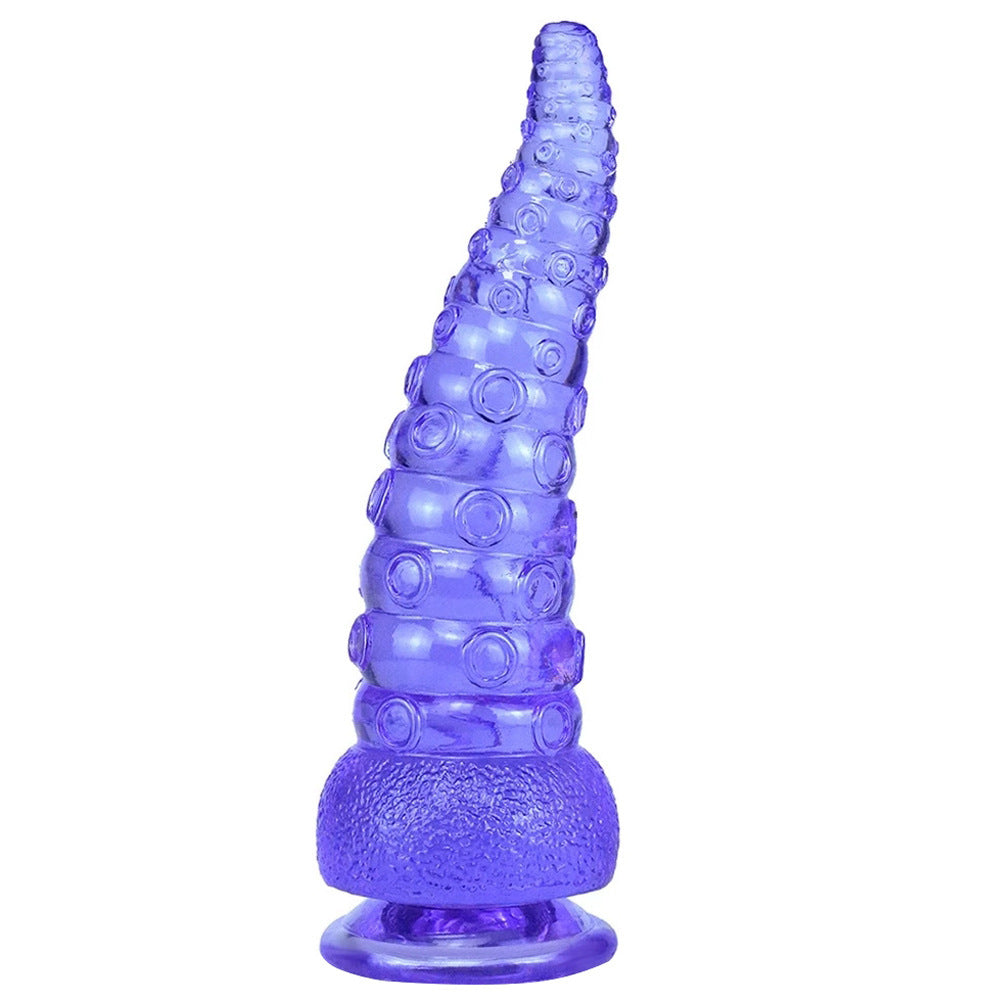 Crystal Octopus Tail Transparent Soft Butt Plug