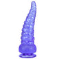 Crystal Octopus Tail Transparent Soft Butt Plug