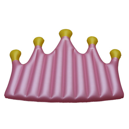 Water Inflatable Floating Crown Bed