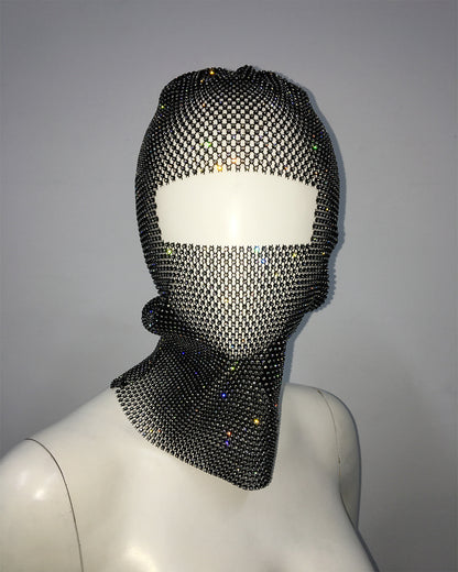 Diamond Crystal Sequins Vibrant Style High Elastic Mask Multiple Colors