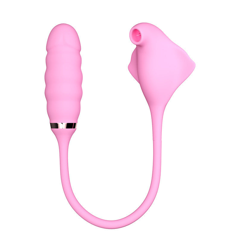 Manta Ray Telescopic Sucking Vibrator Toy