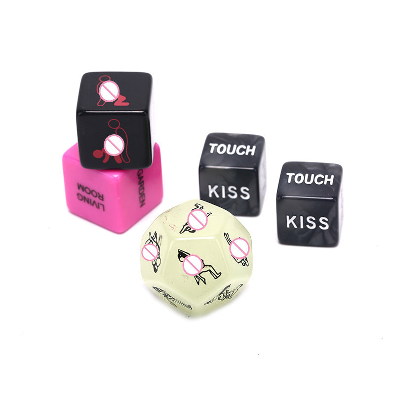 English Adult Foreplay Toy 5 Dice