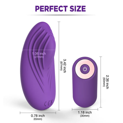 Wearable Out Hidden Vibrator Women's Masturbation Device