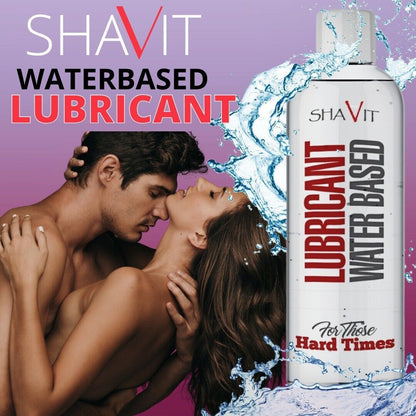 Shavit Long Lasting Lubricant - Water Based Lube Natural Feel Sex Gel