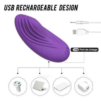 Wearable Out Hidden Vibrator Women's Masturbation Device