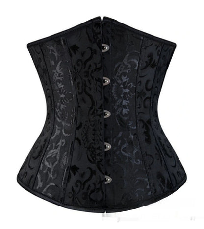 Stunning Gloss Detail Jacquard Belt Corset Huge Variety