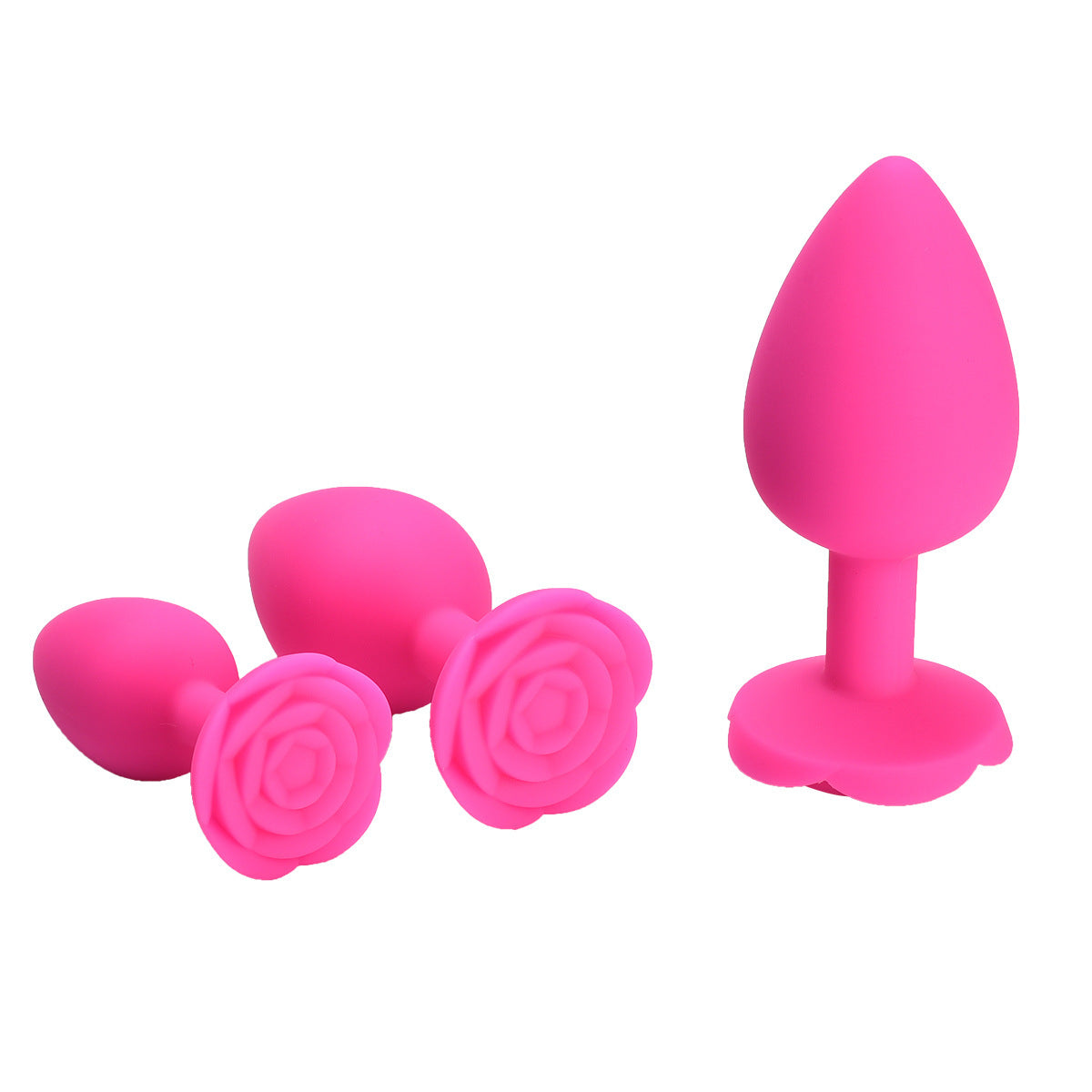 Rose Silicone Toy Supplies Multiple Colors