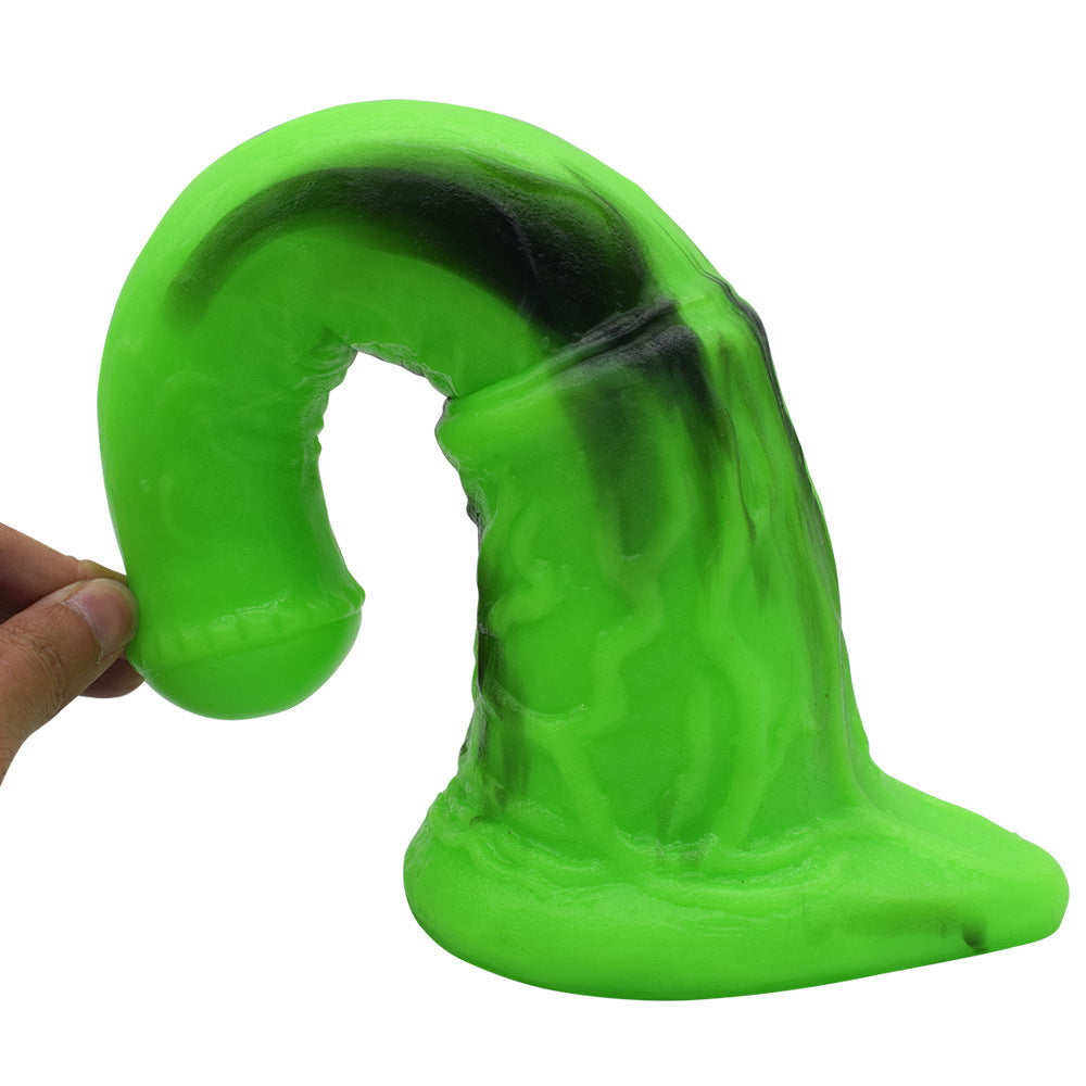 Big Red Colorful Sexy Large Liquid Silicone Mold Toy