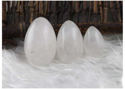 Crystal Jade Egg 3-Piece Set Huge Variety