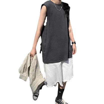 Men's Oversized Fitness Vest Top Huge Variety