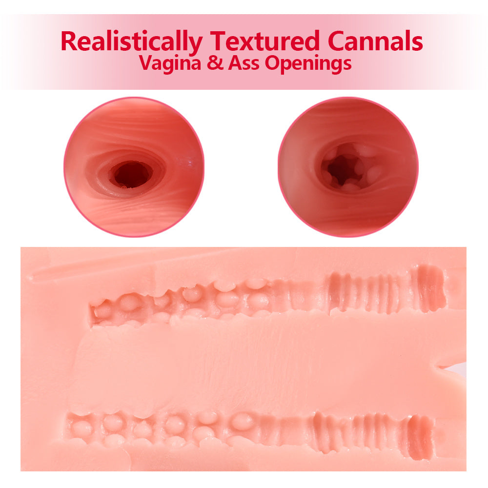 Double Insert Female Vaginal Anal Doll