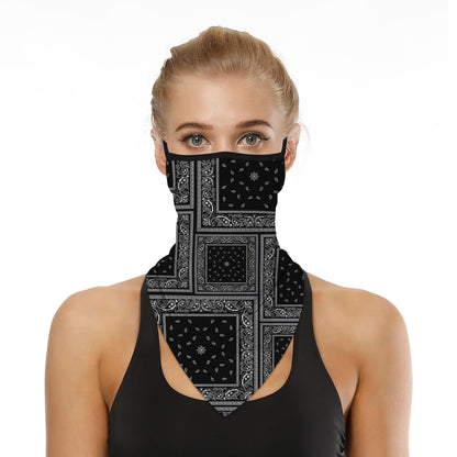 Decorative Printed Unisex Bandana Masks