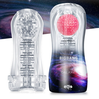 BIGBANG Planet Masturbation Bubble Cup Men's Manual Sucking Exerciser