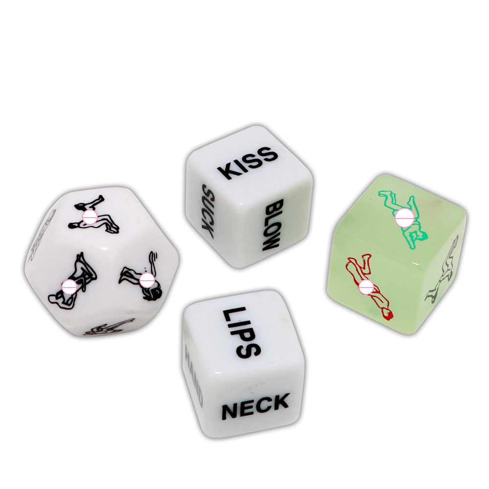 Colorful Props Game Dice