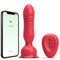 Rose Back Court APP Optional Vibration Retractable Anus Massager