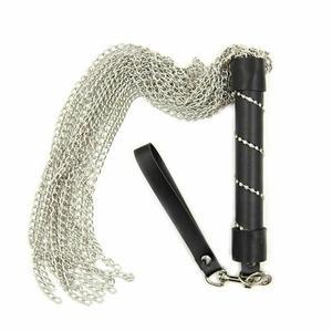 Leather Props Iron Chain Whip