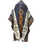 Vintage Ethnic Print Jumper Men's Hoodie