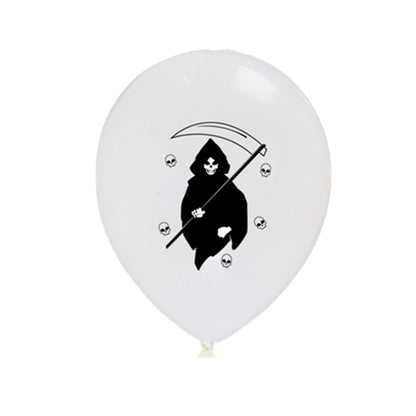 Fun Color B&W Halloween Balloons Multiple Styles