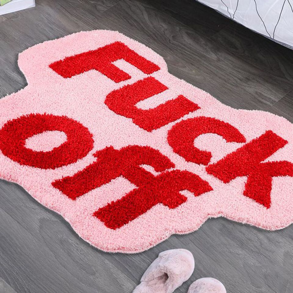 "Fuck off" Carpet Ground Mat