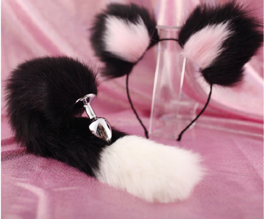 Double Erotic Butt Plug Plush & Hair Clip