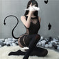 All Black Bodysuit Spandex Stockings Passion Lingerie Huge Variety