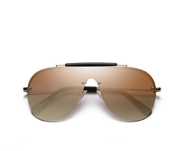 Aviator Men's Large Frame Sunglasses