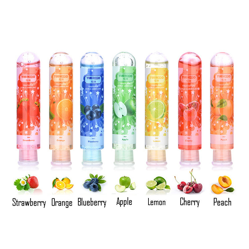 Water Soluble Fruit Flavored Lubricant Huge Variety