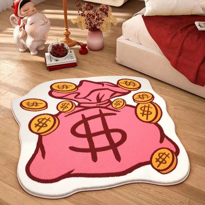 Cartoon "Money" Bag Fortune Carpet Huge Variety